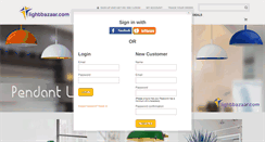 Desktop Screenshot of lightbazaar.com